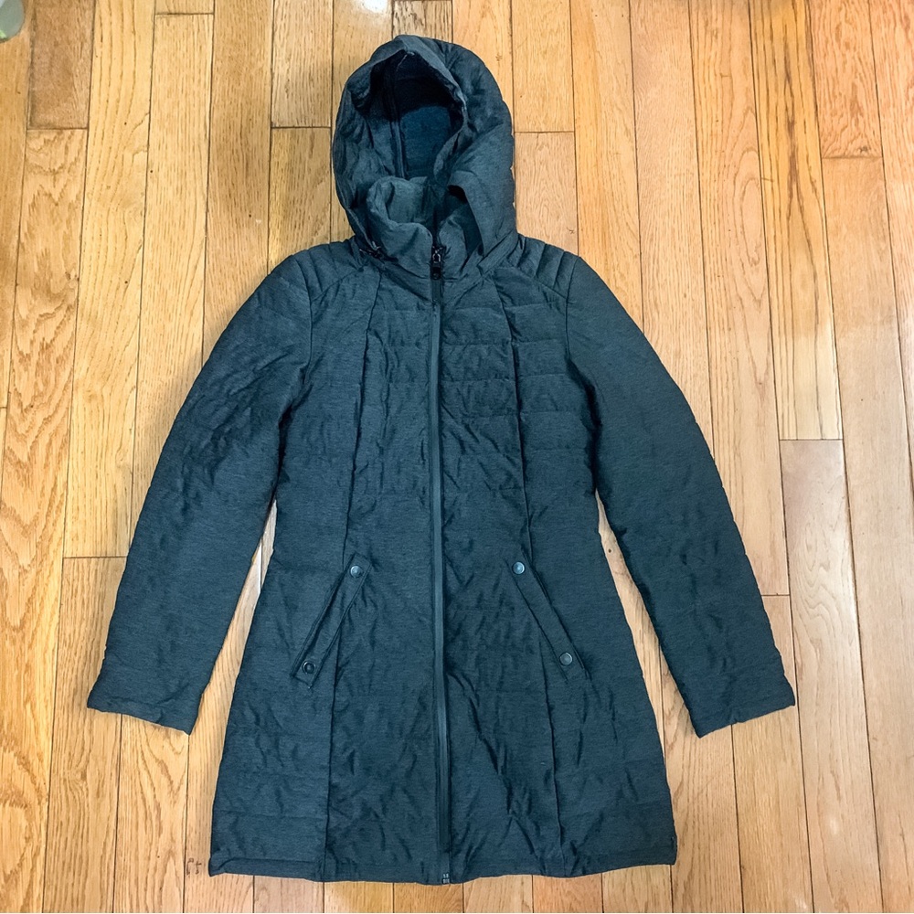 London Fog Lightweight Puffer Grey Size XS